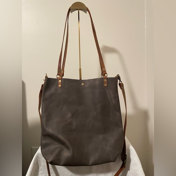 inblue Bags Inblue Handmade Leather Tote Poshmark